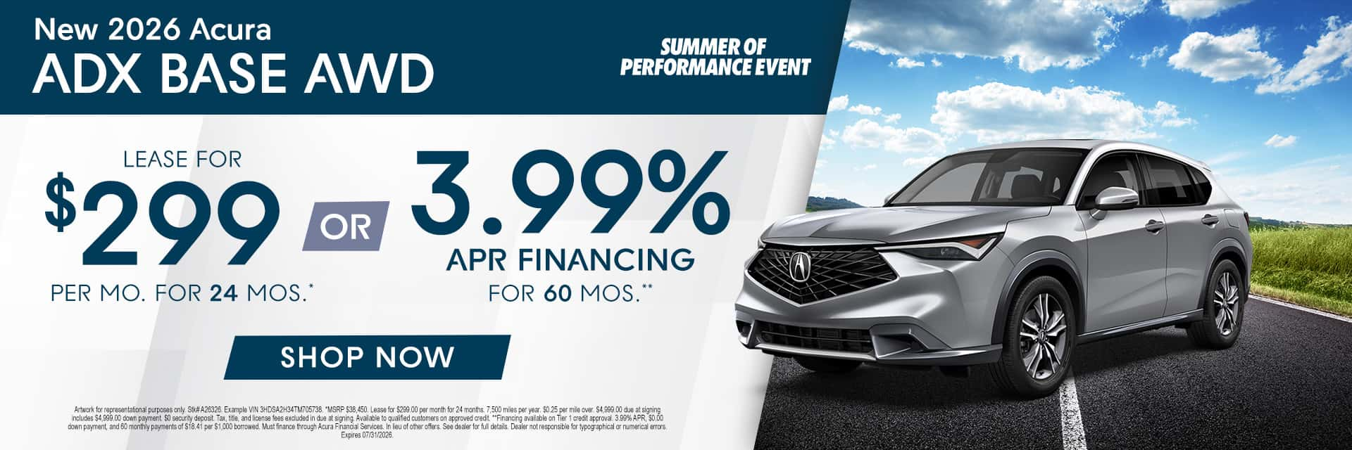 New 2026 Acura ADX at Speedcraft Acura in West Warwick RI