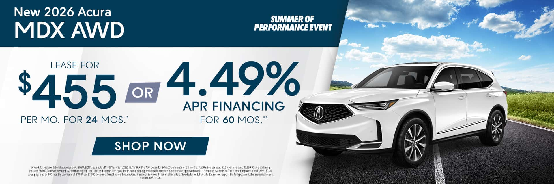 New 2026 Acura MDX at Speedcraft Acura in West Warwick RI