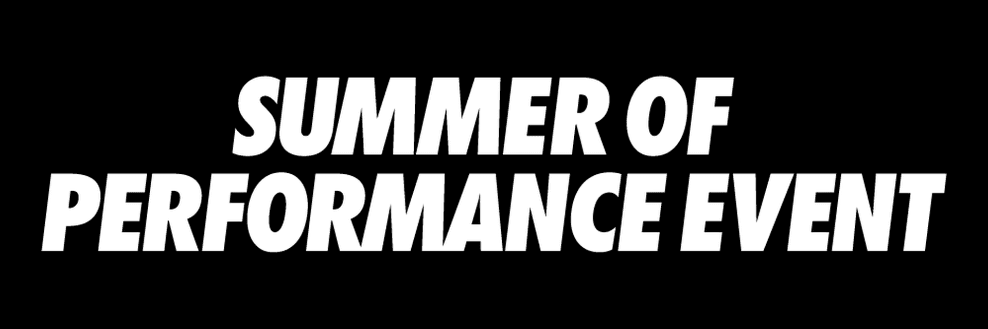 Summer of performance event at Speedcraft Acura in West Warwick RI
